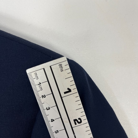 Ralph Lauren LRL Blazer Blue Wool Blend Sport Jacket Natural Stretch Mens 40R - Picture 14 of 14